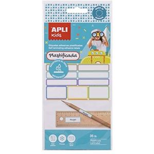 APLI Kids 17794 – etiketten, zelfklevend, Plasticadas 35 Uds