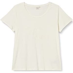 Cream crabti dames t-shirt, eggnog