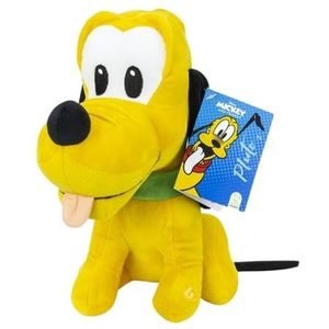 Disney Pluto pluche dier 28 cm - Disney Classics - Pluto-figuur met geluidsknop