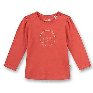 Sanetta Baby meisje lange mouwen shirt rood framboos 56, Framboos