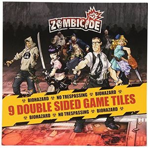 Zombicide: 9 Double Sided Game Tiles - Bordspel - 1 of meer spelers (Guillotine Games GUG0005) [Geïmporteerd]