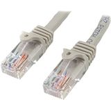 StarTech.com Cat5e UTP-netwerkkabel zonder stekker, 2 m, RJ45 Ethernet-kabel, stekker op stekker, grijs