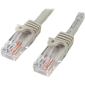 StarTech.com Cat5e UTP-netwerkkabel zonder stekker, 2 m, RJ45 Ethernet-kabel, stekker op stekker, grijs