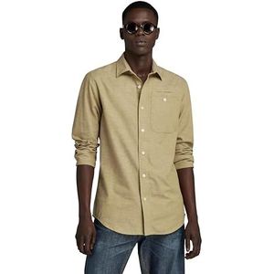 G-STAR RAW Bristum 2.0 Slim Shirt Ls T-shirts voor heren, Beige (Tree House D23553-d187-C941)