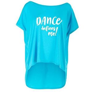 Winshape MCT017 Dames T-shirt Dance Define Me Ultralicht Modal, Hemelsblauw