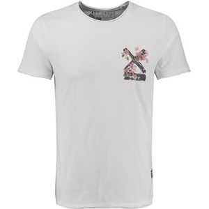 KEYLARGO MT KLSUMMER Splash Round T-shirt voor heren, wit (1000), XXL, Wit (1000), XXL