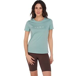 Heart And Soul Manhattan Dames T-shirt, Jade, XS, Jade