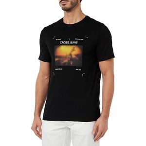 Cross T-Shirt Homme, Noir, M