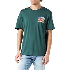 s.Oliver T-shirt voor heren, Fir Groen