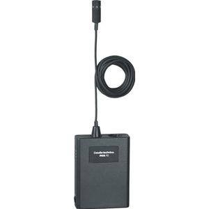 Audio-Technica PRO70 Tie microfoon voor nierinstrumenten met elektret, zwart