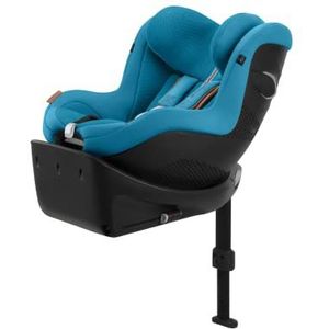 CYBEX Gold Sirona Gi i-Size Plus autostoel met basis, van 3 maanden tot 4 jaar ca. (vanaf de geboorte met de verloop), max. 20 kg, 61-105 cm (vanaf 40 cm met verloop), strandblauw