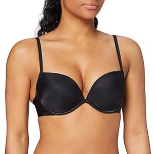 Wonderbra Full Effect Push Up 2 Cup-maten maten compleet effect dames (1 stuk), zwart.