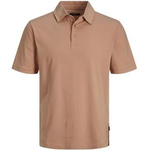 JACK & JONES Jprblaspencer S Poloshirt voor heren, Koffie Crème, M
