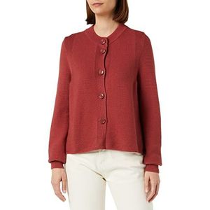 Sisley Sweatshirt L/S 105fm500c Cardigan voor dames (1 stuk), Bruin 2t1