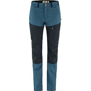 Fjällräven Abisko Midsummer TRS W Short Pantalon Femme, Indigo Blue/Dark Navy, 38