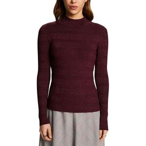 ESPRIT 113ee1i318 damessweater, 603 / Bordeaux Rood 4.