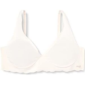 Sloggi Zero Microvezel 2.0 H Soft BH dames, Zilver transparant