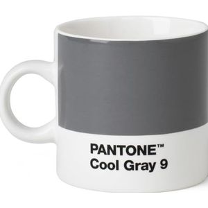 Pantone Universe Espressobeker - Bone China - 120 ml - Cool Gray 9 C