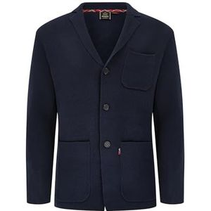 Merc Bende Cardigan Sweater Heren, Navy, S, Marine.