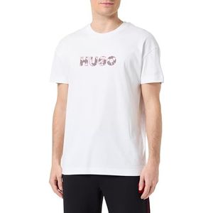 HUGO T-shirt pour homme avec logo camouflage, Natural101, L, Natural101, L