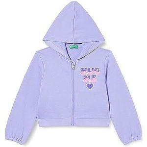 United Colors of Benetton Sweat à capuche unisexe pour enfants, Pervinca 1w2, 5 ans