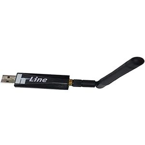 hLine USB ANT adapter - geavanceerde ANT+ stick met USB 2 ANT2 stick ook geschikt voor Garmin | 3 keer groter dan normale ANT adapter | geen verlengkabel nodig voor Zwift