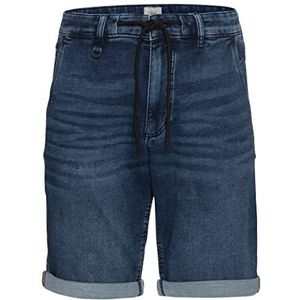 camel active Denim chino shorts joggingstijl heren shorts, Blauw