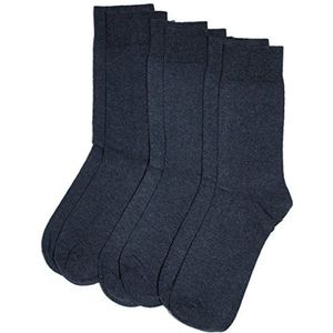 Camano - 3403 - Sokken (3 stuks) - uniseks volwassenen - blauw (jeans 6) - 47/49, Blauw