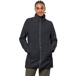 Jack Wolfskin High Cloud Coat W dames Jas, Phantom, S