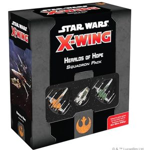 Fantasy Flight Games, Star Wars X-Wing 2e editie: Resistance: Heralds of Hope Squadron Pack, miniatuurspel, vanaf 14 jaar, 2 spelers, 45 minuten speeltijd en meer dan 45 minuten