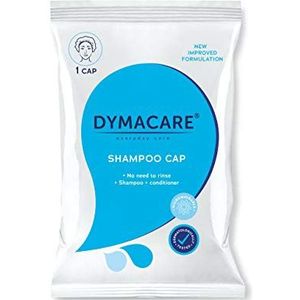 Dymacare Douchemuts zonder uitspoelen, shampoo en omstandigheden met een evenwichtige, hypoallergene pH-waarde zonder water