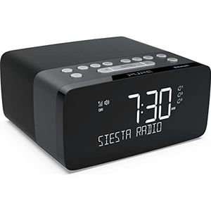 Pure Siesta Charge, Graphite, EU/UK | Wekker radio - eleonto