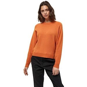 Peppercorn rosalia dames trui, 6675 m perzik karamel melange