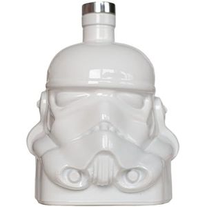 Stormtrooper karaf voor whisky, bourbon en scotch, wit