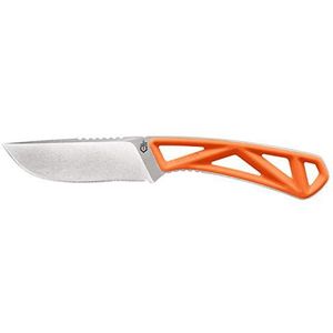 GERBER Mes met vast lemmet en koffer, Exo-Mod Fixed Drop Point, Lemmetlengte: 9,6 cm, materiaal: 7Cr17MoV, oranje, 30-001797 21,7 cm