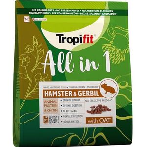 Tropifit All in 1 hamster & gerbil hamstervoer en gerbil 1,75 kg