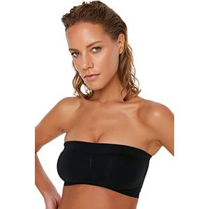 Trendyol Black Minimizer damesbeha, naadloos, zwart.