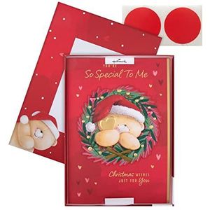 Hallmark Kerstkaart in doos voor een speciaal iemand - Kroonmotief van eeuwige vrienden en hart