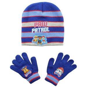 Disney Paw Patrol handschoenmuts voor kinderen, hoed voor jongens, Blauw