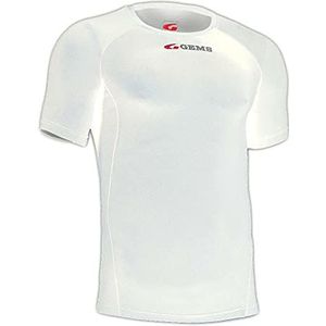 Gems Gamma Thermo-overhemd met korte mouwen voor heren, Wit.