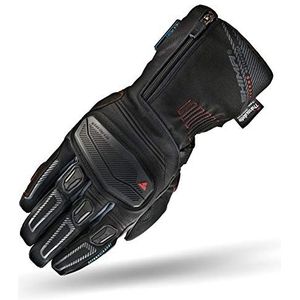 SHIMA Inverno Motorhandschoenen voor heren, all-weather handschoenen, waterdicht, touchscreen, geïsoleerde rijhandschoenen met vinger- en vingerbescherming, handpalmschuiver, versterkte handpalm, zwart, maat 3XL