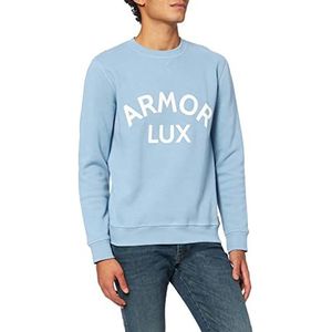 Armor Lux Heritage sweatshirt voor heren, Blauwe Steen/Armorlux