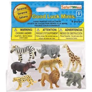 Safari 100224 Good Luck Minis Fun Packs Savanna Miniatuur