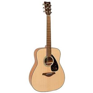 Yamaha FG800M Natuurlijke matte westerngitaar - akoestische westerse gitaar met authentiek geluid - beginnersgitaar voor volwassenen en tieners - 4/4 gitaar van hout