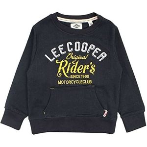 Lee Cooper Sweater voor jongens, zwart, 4 jaar, zwart.