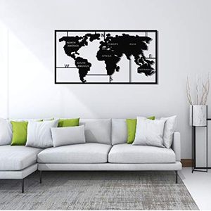 Homemania Wanddecoratie van zwart metaal