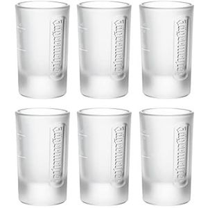 Jägermeister Set 4cl borrelglas, glas, transparant, 6 stuks (1 stuk), 6