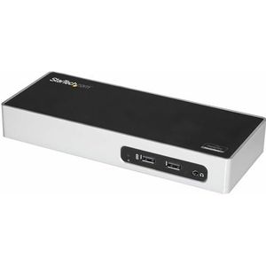 StarTech.com USB 3.0 Dual Display dockingstation voor laptop, USB 3.0, GbE, HDMI en DVI / VGA (DK30ADD)