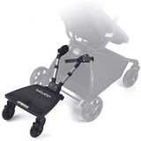Be Cool Universeel platform voor kinderwagen en stoel, licht, antislip, voor gebruik vanaf 1,5 jaar tot 20 kg, kleur: zwart