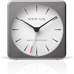 BERING Kwartswandklok voor dames en heren, collectie Home Decor met kunststof glas, 90292-64R, grijs, horloge, grijs., Horloge